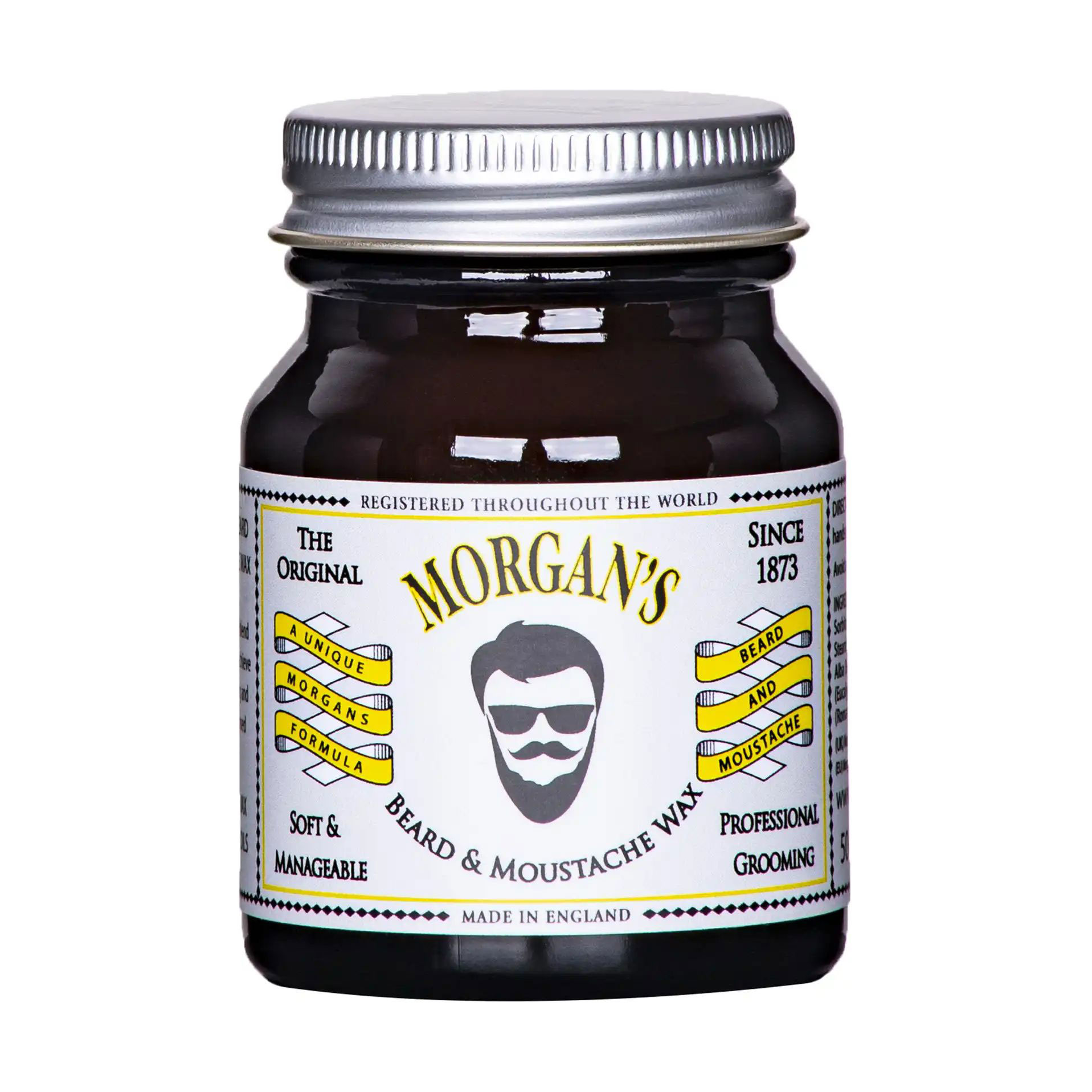 Чоловічий віск для бороди та вус Morgan's Beard &amp; Moustache Wax Soft &amp; Manageable, 50 г